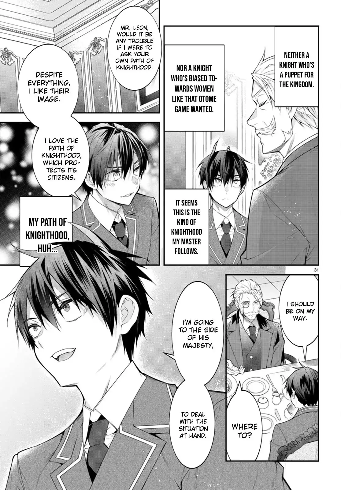 Otome Game Sekai wa Mob ni Kibishii Sekai Desu Chapter 49 32